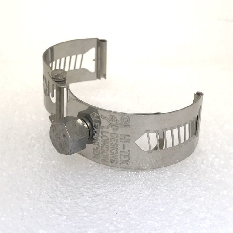 Ht Tek Alexander stainless steel watch strap unusual unique screw you - Image 2
