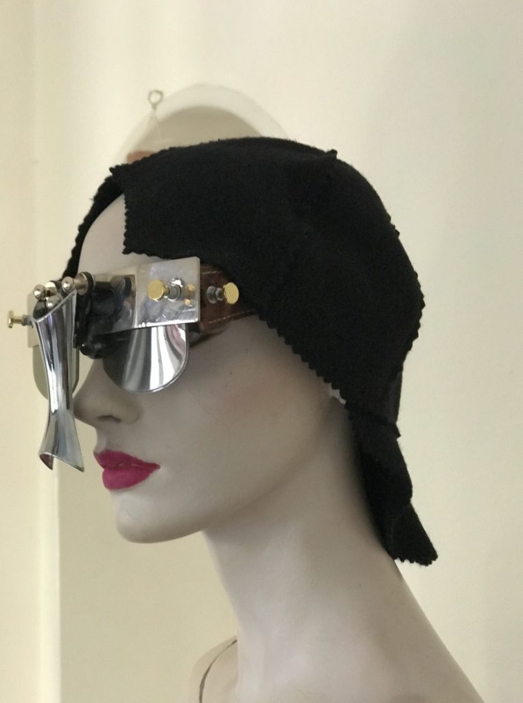 unusual eyewear mask with nose shield Hi Tek - Image 3