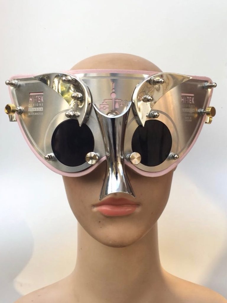 unusual eyewear face mask