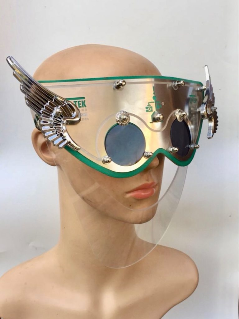unusual eyewear with wings