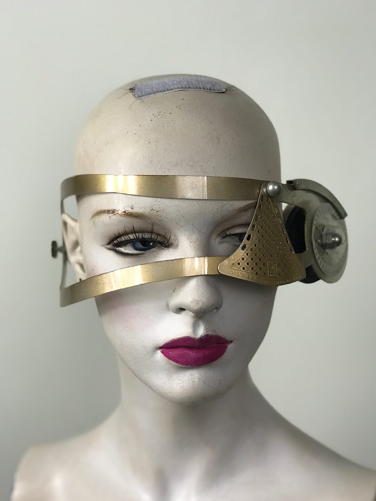 modern steampunk eye patch monocle facial accessory Hi Tek - Image 3