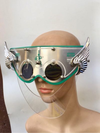 unusual eyewear with wings