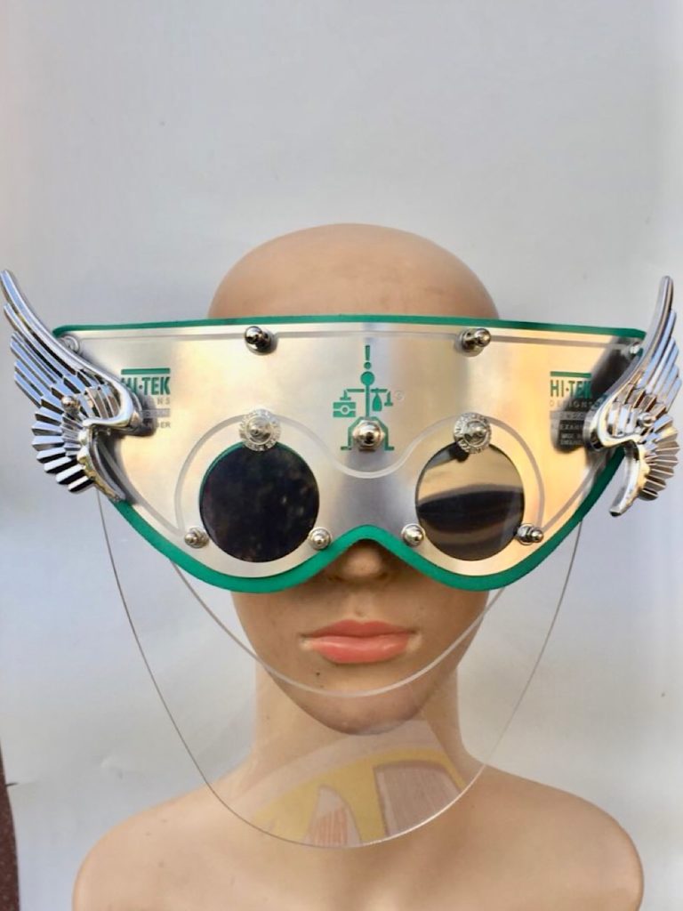 unusual eyewear with wings