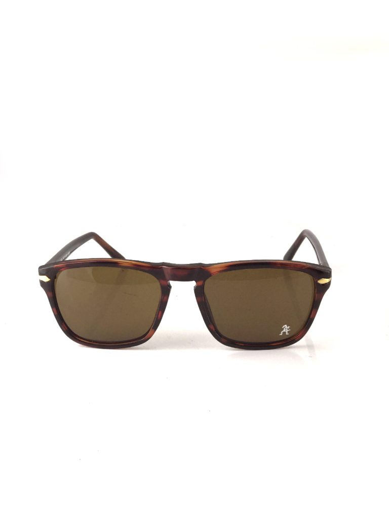 tortoise square vintage retro sunglasses brown lens mod5632 Hi Tek Junior - Image 3