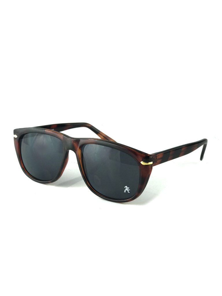 tortoise square rectangle vintage retro sunglasses mod0648 Hi Tek Junior - Image 2