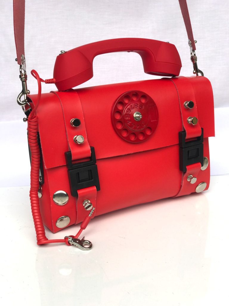 red telephone bag