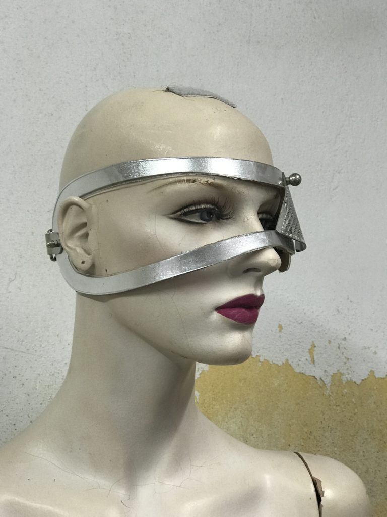costume eyewear monocle eye patch accessory cosplay Steampunk silver - Image 4