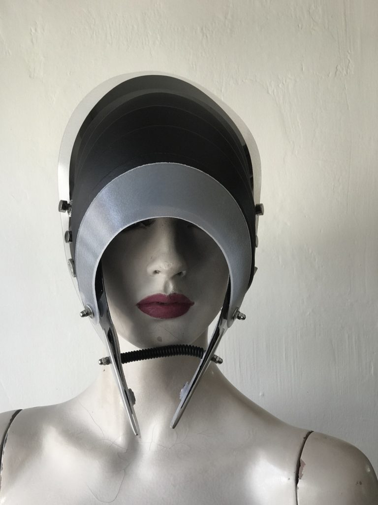Unusual Head Wear for styling black leather - Image 2