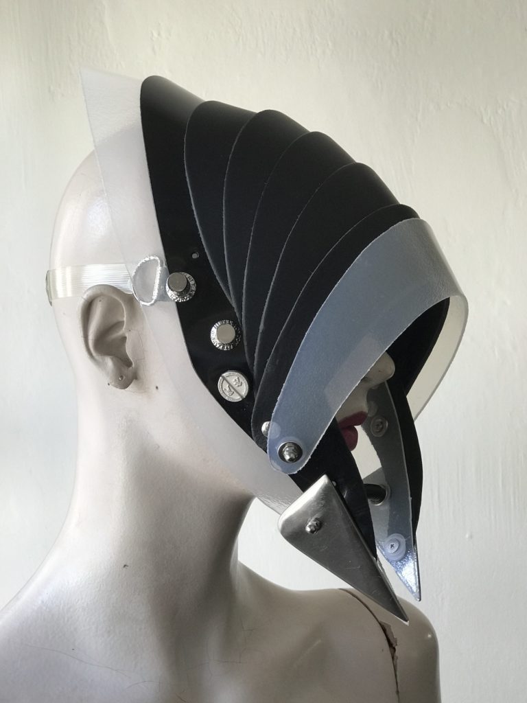 Unusual Head Wear for styling black leather - Image 5
