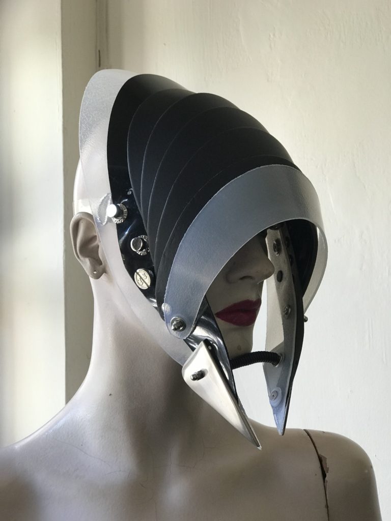 Unusual Head Wear for styling black leather - Image 3