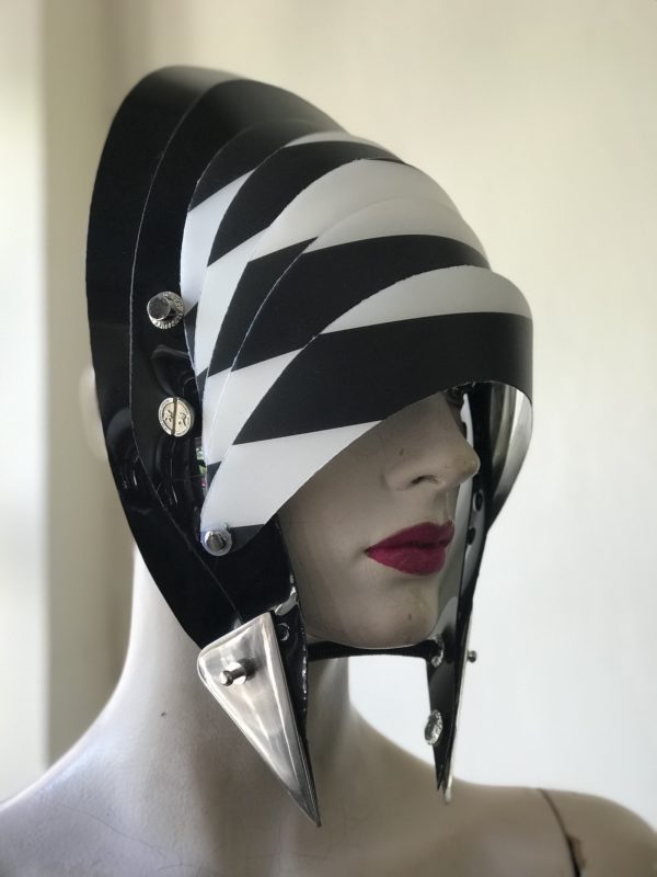 futuristic headwear
