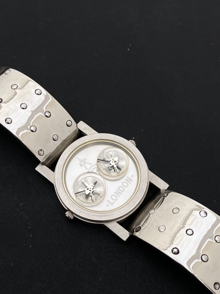 post modern vintage wrist watch Hi Tek Alexander Double Time Glow - Image 5